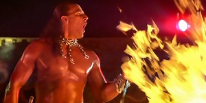 'The Lost Boys' shirtless sax man Tim Cappello on tour now, playing Trans Pecos