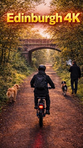 This 4K Ride Through Edinburgh Feels Unreal 🇬🇧