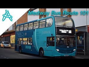 @101 Twydall to Maidsone 🇬🇧 Arriva Medway Bus, Full Route Bus Ride