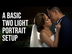 A Quick and Simple On Location TWO Light Portrait Setup