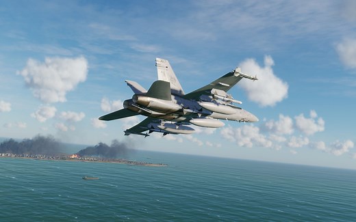 【DCS】 新手9分钟不到就能搞懂F18的基本按键操作