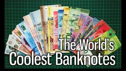 I found the world’s coolest banknotes