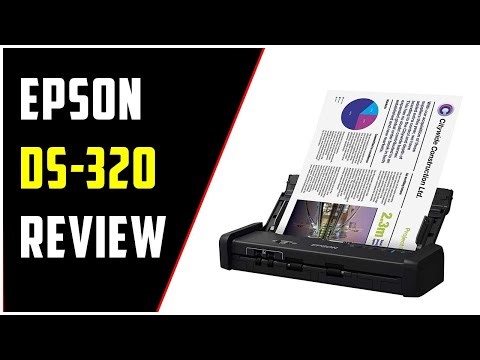 Epson DS-320 Mobile Scanner Review | Fast 25ppm ADF Scanner for Professionals
