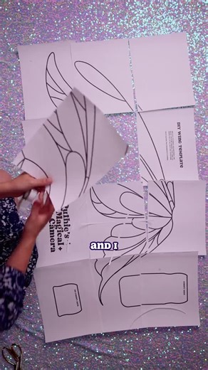 DIY Fairy Wings Template | Ren Faire or Cosplay Fae Costume - Etsy