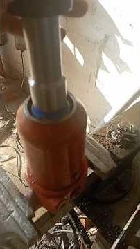 The method of replacing the floor packing jack