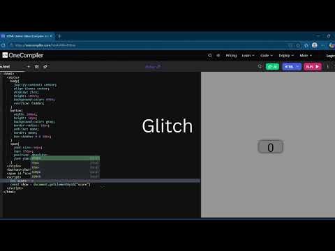 clicker html