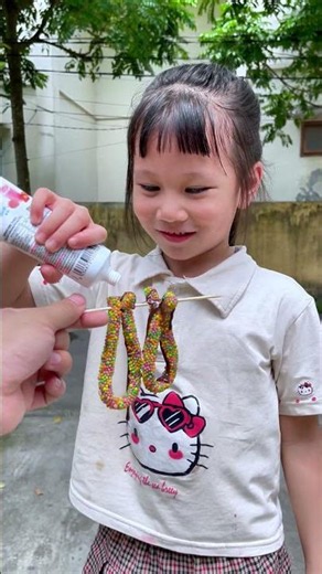 The Rainbow Cake Eating Challenge: Laugh with Every Bit! #viral #shorts #mukbang