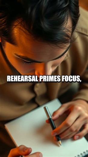 Two Minute Pre-Task Rehearsal: The Tiny Hack for Big Focus