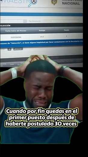 Cuando por fin te ganas una vacante en Sistema Maestro #sistemamaestro #sisma #sismacol