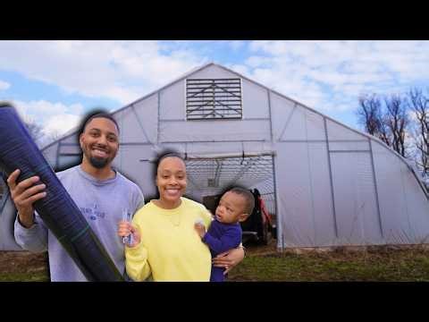 This Will be the Longest Part of Our Greenhouse Prep on Our 21 Acre Property!