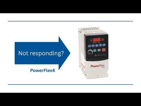PowerFlex 4 Not Responding to Potentiometer? Check This First