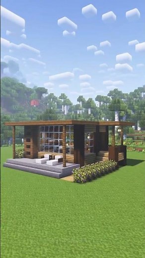 Minecraft : How to Build a Rustic Survival Cabin