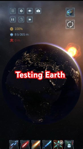 Alien lasers 👽👾 #earth #alien #doomsday #ufo #shorts