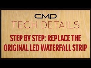 Brilliant Wonders LED Waterfall Strip Replacement: Step by Step Tech Details