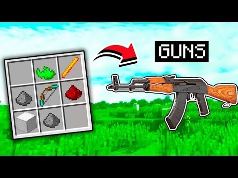 No Sword, Only Gun 😱 Ender Dragon Kill in #Minecraft