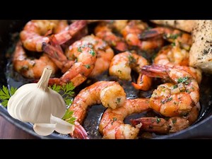 Gambas al ajillo con vino blanco y dulce #cocina #recetas #trucos #chef #gastronomía #sabroso