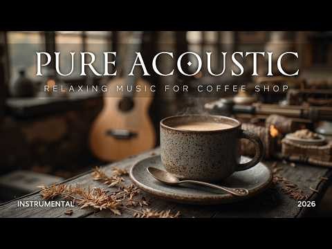 Relaxing Acoustic Guitar Instrumental For Study And Focus ~ Deep Calm Guitar Melodies To Relax