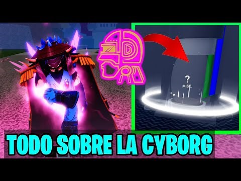 HOW TO GET THE CYBORG AND UPGRADE IT TO V4 | Blox Fruits Guide @SombraJaserRD