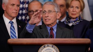 Who is Dr. Anthony Fauci, National Institute of Allergy and Infectious Diseases head?