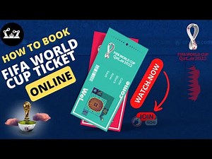 BOOK YOUR FIFA WORLD CUP MATCH TICKET | #fifaworldcup2022 #qatar2022