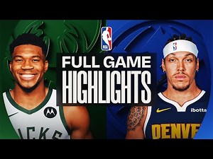 BUCKS at NUGGETS | FULL GAME HIGHLIGHTS | January 11, 2026