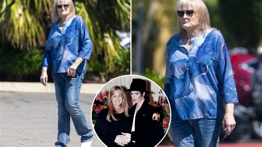 Jacko's ex wife Debbie Rowe, 66, seen in very rare public appearance