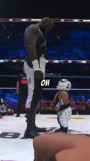 MuscleManMalcolm on Instagram: "Omos didn’t have to do Microman like that 🥲 The full Muscle Memory interview with @thegiantomos is LIVE on YouTube! Link in bio! #omos #microman #wwe #aaa #wrestling #triplemania"