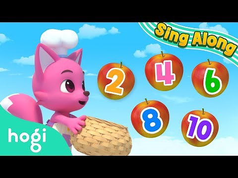 Count by Twos | 2, 4, 6, 8 | Sing Along with Hogi | Learn numbers fun! | Pinkfong & Hogi