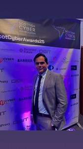 Well done Mr Hussain for helping to secure Fernhill School as a national finalist #scotcyberawards25 What a splendid evening of networking and sharing success! | Fernhill School