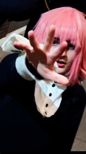 My Crona cosplay - Taking a picture #souleater #cosplay #crona #halloween #souleateredit
