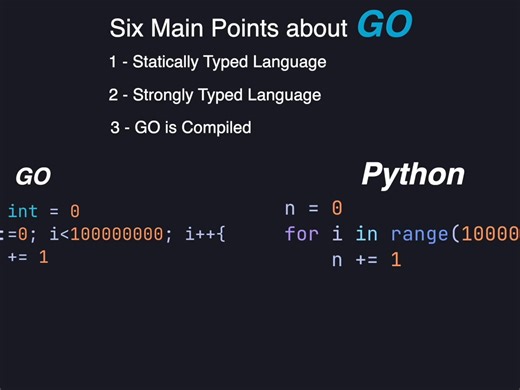 1小时学完GoLang，完全教程