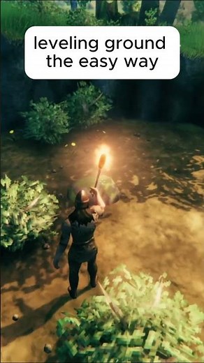 Flattening terrain in Valheim hits different with the right tool | DenmansDen