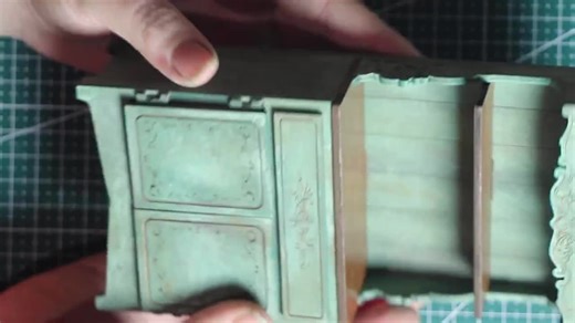 SVG File Dollhouse Hutch, 1:12 Scale Miniature Farmhouse Kitchen Furniture - Etsy