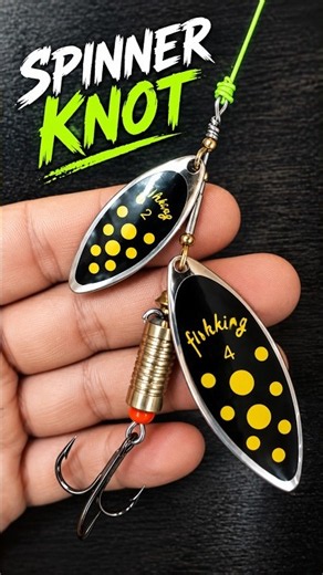 How to Tie Fishing Line to a Spinner Lure