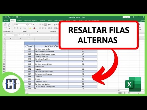 How to Highlight Alternate Rows in Excel