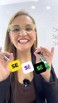 ¡Atención a está explicación! La diferencia entre se, sé y sé. La profe Mónica.