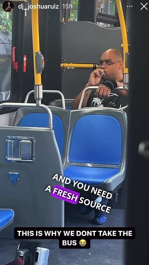 Personal hygiene on a public transport/transit bus. Is this the way to do it? Is the floor of the bus the sink now? #drivethebus #busdrivers #busdriversoftiktok #peopleonthebus #publictransit #publictransport #citybus #toothpaste