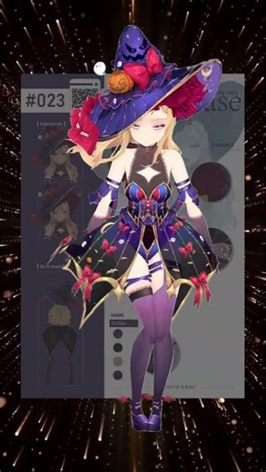 【VRM Card】023_TUTULI #vrm #vroid #vtuber #vrchat