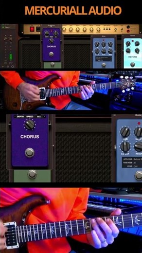 Mercuriall Audio Guitar Plugin! Spark Ampbox 1.8 #shorts