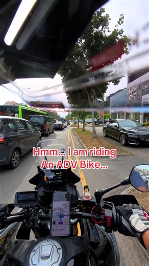 Navigating Traffic Challenges on an ADV Bike in Thailand