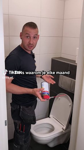 Gebruik WD-40 voor een schoon toilet