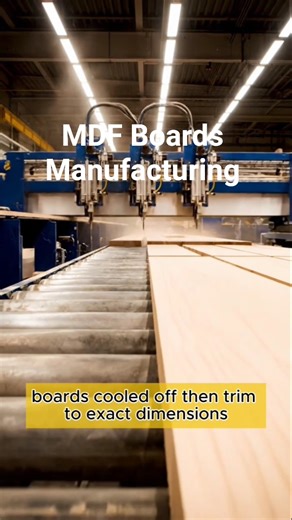 How MDF Boards Are Made in Industry | Full Manufacturing Process