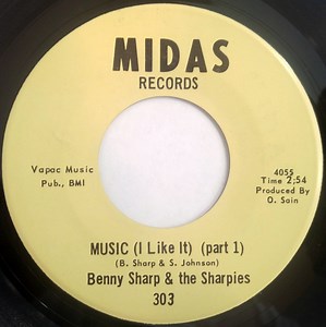 Benny Sharp & The Sharpies - Music (I Like It)