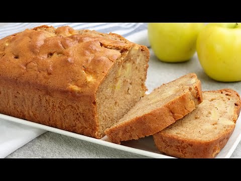 Super Moist & Easy Apple Loaf Cake – No Mixer Needed! 🍎