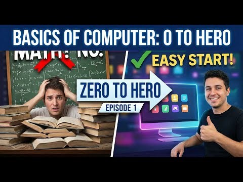 Basic of Computer From 0 to Hero Mastery Course
