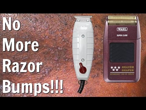 How to Stop Getting Razor Bumps with a Dry Shave