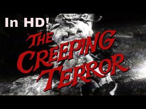THE CREEPING TERROR (1964) HD Sci Fi Cult Classic! It Came From Space To Eat Your Face! AWESOME!