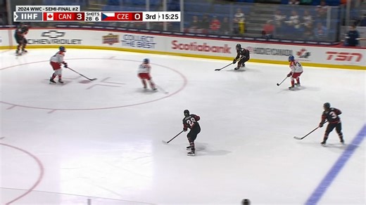 🎥 | Emily Clark and Jocelyne Larocque had a goal and an assist as 🇨🇦 downed 🇨🇿 4-0 to advance to the gold medal game. 🎥 | Emily Clark et Jocelyne Larocque ont obtenu un but et une aide chacune, et le 🇨🇦 accède à la finale en battant la 🇨🇿 4-0. #WomensWorlds | #MondialFéminin | Hockey Canada