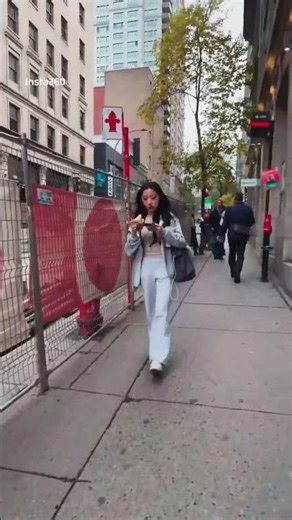 Autumn Walk at Downtown Montréal, Canada