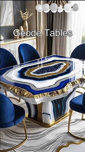 This Geode Table Looks Like Magic in Real Life! ✨ This Table is Next Level! 🔥